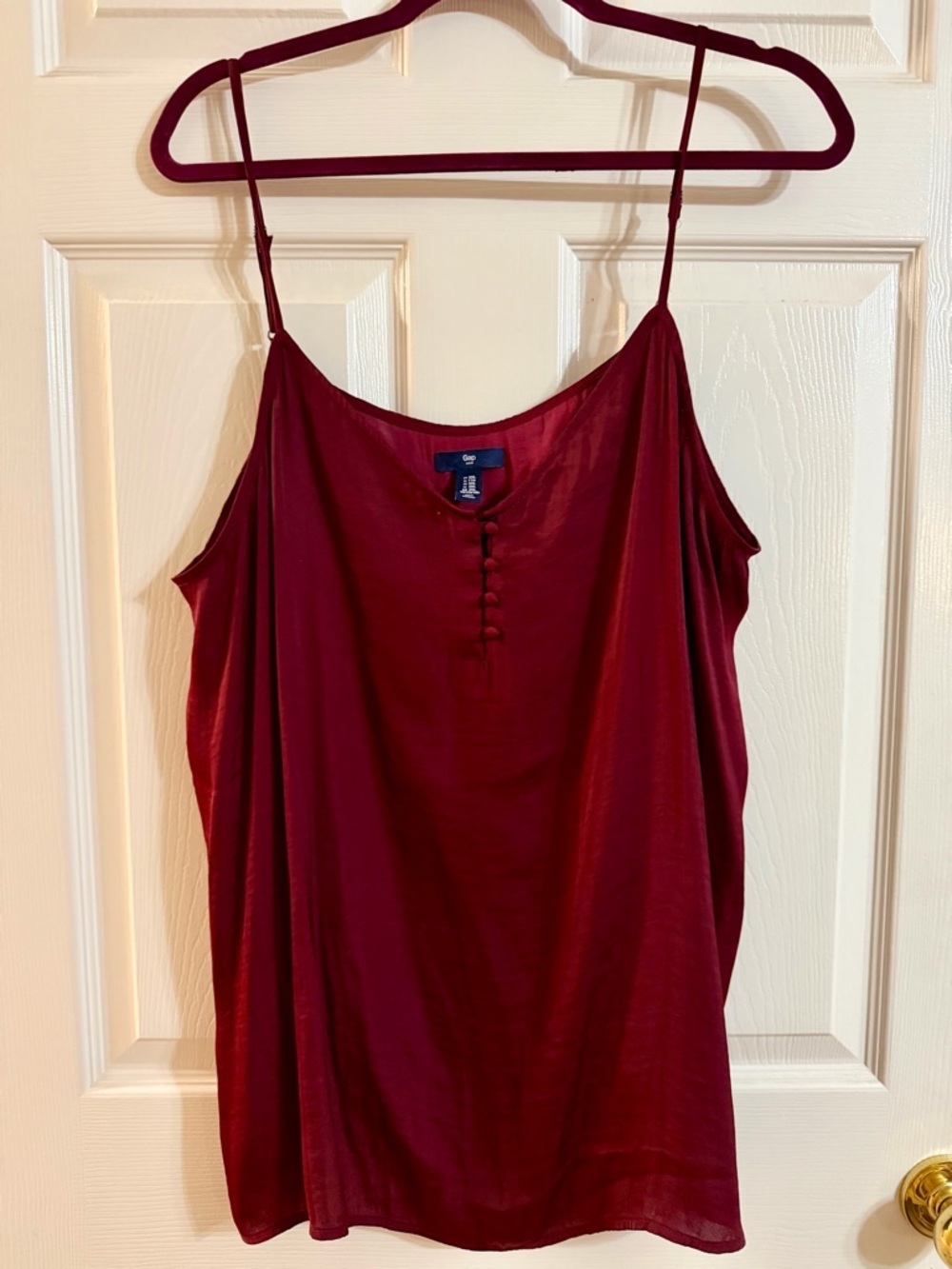 GAP Maroon Camisole Top